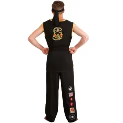 HalloweenCostumes.com Men's Karate Kid Cobra Kai Halloween Costume | Adult Karate Gi Outfit -Halloween Costume Store GUEST c6a305a5 9287 4e01 a908 c890fdd1ae7c
