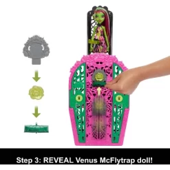 Monster High 10.5" Skulltimate Secrets Garden Mysteries Playset, Venus McFlytrap Doll With 19+ Surprises -Halloween Costume Store GUEST c84cae64 43ee 4315 bdc4 a997d4f9135c
