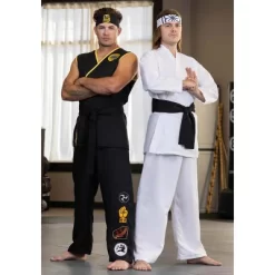 HalloweenCostumes.com Men's Karate Kid Cobra Kai Halloween Costume | Adult Karate Gi Outfit -Halloween Costume Store GUEST c8d104fa 957b 4f57 a45c 2ac60ea642fa