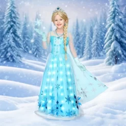 Joyfy Halloween Ice Princess Dress Costume For Girls Kids , Light-Up Princess Dress Up Cosplay Party Decor, Sequin Gown For Birthday 18 Joyfy Halloween Ice Princess Dress Costume For Girls Kids , Light-Up Princess Dress Up Cosplay Party Decor, Sequin Gown For Birthday -Halloween Costume Store GUEST cb68b7a9 1823 4de1 81fe 8415cda98497