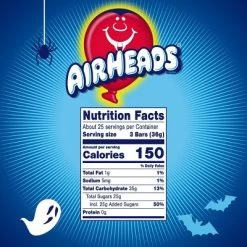 Airheads Mini Bars 76ct Halloween Stand Up Bag Chewy Candy - 32.16oz -Halloween Costume Store GUEST cbc547f6 e6fd 4fb3 971c 72e126ed89c4