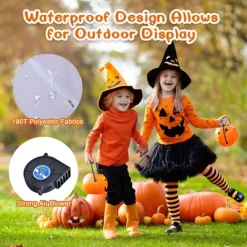 Costway 2 Pack 3 FT Halloween Inflatable Eyeballs W/ Air Blower & Red LED Lights -Halloween Costume Store GUEST cc00226d 1f96 4679 8232 81f1ea8c31fa