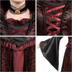 Joyfy Halloween Costume Royal Vampire Set For Girls Halloween Dress Up Party, Carnival Cosplay -Halloween Costume Store GUEST cc09f0cb e502 4789 b8bb 728d4026d7a4