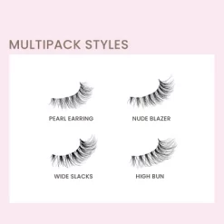 KISS Products The New Natural False Eyelashes - Pearl Earring - 4ct -Halloween Costume Store GUEST cc605138 8f7a 42a1 b68b 731af53c4ac7