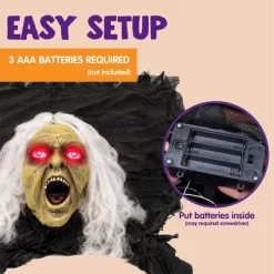 Joyfy Halloween Zombie Decoration Outdoor, Animated Groundbreaker Zombie Props For Halloween Haunted House, Lawn Yard, Graveyard Outside Decorations -Halloween Costume Store GUEST cdd562c3 f1af 42c5 b952 92db1101e6c5