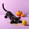 31" Black Cat Stuffed Animal - Gigglescape™: Polyester Plush Toy, Character Theme