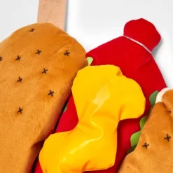Hot Dog Full Body Halloween Dog And Cat Costume With Ketchup Toy - Boots & Barkley™ -Halloween Costume Store GUEST d043ce05 07a6 47d2 b9aa 33e129fd555d