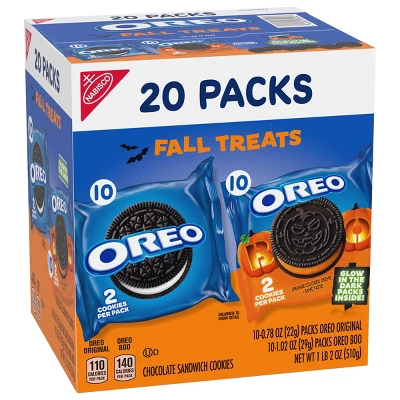 Oreo Fall Treats Trick Or Treat Halloween Cookies Variety Pack - 18oz/20ct 6 Oreo Fall Treats Trick Or Treat Halloween Cookies Variety Pack - 18oz/20ct - Image 6