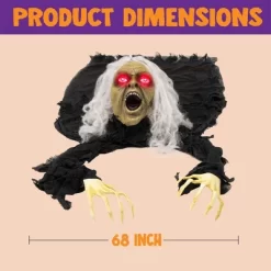 Joyfy Halloween Zombie Decoration Outdoor, Animated Groundbreaker Zombie Props For Halloween Haunted House, Lawn Yard, Graveyard Outside Decorations -Halloween Costume Store GUEST d1058299 7780 4867 ac9a 0669220ed750