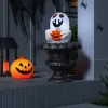12" Rising Porch Pot Ghost Halloween Decorative Prop Black - Hyde And EEK! Boutique™