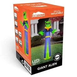 Joyfy 12 FT Giant Halloween Inflatable Outdoor Decoration, Alien Wizard Ghosts With LEDs For Halloween Indoor Outdoor Yard Lawn Garden Decoration -Halloween Costume Store GUEST d431c9d6 7272 4cba bd5e 4a3e3895b6bf