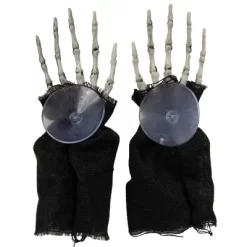 Northlight 10" Spooky Skeleton 3-D Halloween Window Decoration -Halloween Costume Store GUEST d436ea0a c338 452a abc7 0fa2723965ad