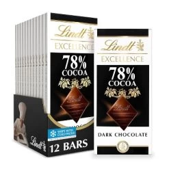 Lindt 4/6/12 Bars, Excellence 78% Cocoa Dark Chocolate 3.5oz Full Size Candy Bar 19 Lindt 4/6/12 Bars, Excellence 78% Cocoa Dark Chocolate 3.5oz Full Size Candy Bar -Halloween Costume Store GUEST d4ba7ceb a06d 4c5c ae1e 15cdfeadda9a