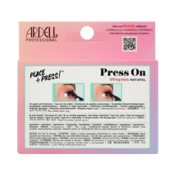 Ardell Press-On Mini Wispies Natural False Eyelashes - 12pc