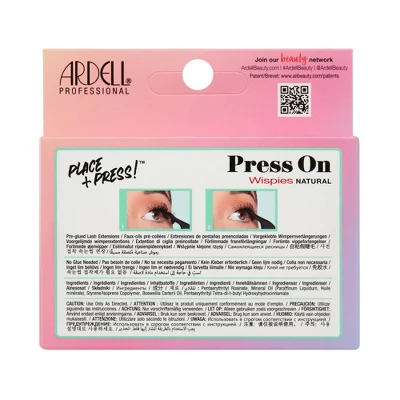 Ardell Press-On Mini Wispies Natural False Eyelashes - 12pc 1 Ardell Press-On Mini Wispies Natural False Eyelashes - 12pc