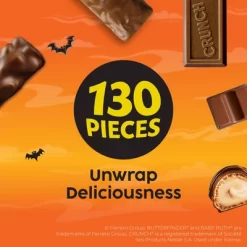 Butterfinger Assorted Kinder Chocolates Halloween Variety Mix Candy - 36.1oz/130ct -Halloween Costume Store GUEST d70c6b3b 66dc 462c 9fdc c6fe23130bf0
