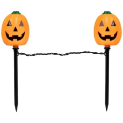 Northlight Lighted Jack-O-Lantern Halloween Outdoor Pathway Markers - 24" - Orange - Set Of 5 -Halloween Costume Store GUEST d7a4801a d93e 4ebd b4f3 e5fb4ff628c7