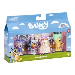 Bluey Costume Party Figures 4pk: Articulated Plastic Mini Figurines & Bluey Toys Collection -Halloween Costume Store GUEST d8c179cb 3812 4a27 8ebc 79b3631e52e7