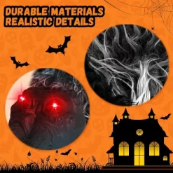 Halloween Spider Decorations, Scary Lifting Shaking Spiders Outside Realistic Fake Hairy Spider Props For Halloween Decorations Indoor Outdoor Yard -Halloween Costume Store GUEST d924d274 b3cd 4095 af95 e9ba0c216306