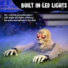 Joyfy Groundbreaking Zombie Halloween Décor, Halloween Climbing Zombie Sound And Flashing Eyes, Yard Garden Party Decorations For Outdoor Indoor
