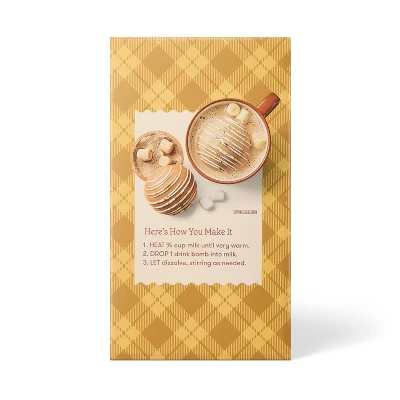 Fal Harvest Chai And Pumpkin Chai Hot Drink Bombs - 3oz - Favorite Day™ 2 Fal Harvest Chai And Pumpkin Chai Hot Drink Bombs - 3oz - Favorite Day™ - Image 2