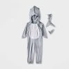 Toddler Shark Adaptive Halloween Costume Jumpsuit - Hyde And EEK! Boutique™ Gray