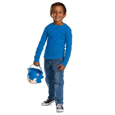 Sega Sonic The Hedgehog 7" Halloween Trick Or Treat Pail 2 Sega Sonic The Hedgehog 7" Halloween Trick Or Treat Pail - Image 2