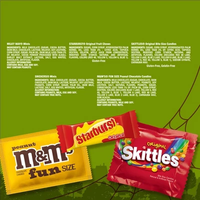 Mars - Snickers, M&M's, Starburst, Skittles, Milky Way Halloween Candy Bulk Variety Bag - 77.4oz/195ct 7 Mars - Snickers, M&M's, Starburst, Skittles, Milky Way Halloween Candy Bulk Variety Bag - 77.4oz/195ct - Image 7