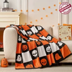 Snuggle Sac Ultra-Soft Halloween Throw Blanket, Seasonal Decorative Blanket 50*60" 19 Snuggle Sac Ultra-Soft Halloween Throw Blanket, Seasonal Decorative Blanket 50*60" -Halloween Costume Store GUEST e300b626 922e 45e2 934e 70875b2e3b35