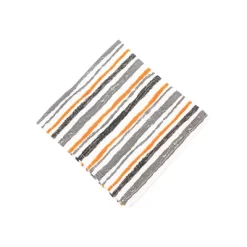 C&F Home Spooky Stripe Cotton Printed Halloween Napkin Set Of 6