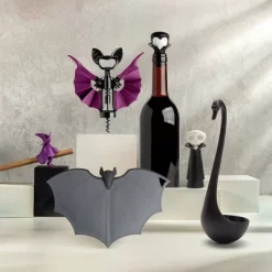 Ototo Vino Bat Corkscrew And Bottle Opener Stainless Steel And Silicone Bar Tool Black/Purple -Halloween Costume Store GUEST e49564d3 e135 4ad4 9c3e 0eb5abbd4667