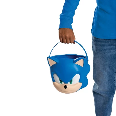 Sega Sonic The Hedgehog 7" Halloween Trick Or Treat Pail 4 Sega Sonic The Hedgehog 7" Halloween Trick Or Treat Pail - Image 4