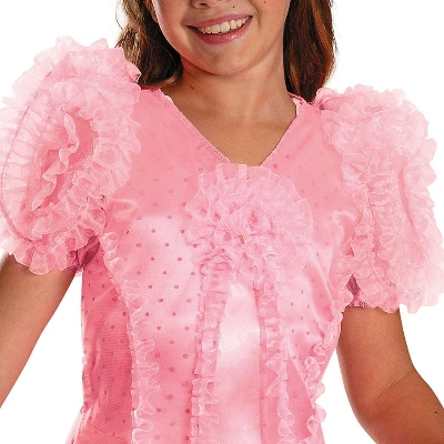 Disguise Wicked Girls' Glinda Popular Halloween Classic Costume Dress - Pink - 10-12 2 Disguise Wicked Girls' Glinda Popular Halloween Classic Costume Dress - Pink - 10-12 - Image 2