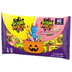 SOUR PATCH KIDS & Sour Patch Watermelon Halloween Candy Variety Pack Treat Size - 22oz/40ct -Halloween Costume Store GUEST e69e933d fd3d 449d b436 bb92a33fae74