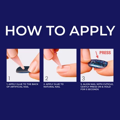 KISS Products Gel Fantasy Magnetic Fake Nails - Chameleon - 31ct 2 KISS Products Gel Fantasy Magnetic Fake Nails - Chameleon - 31ct - Image 2