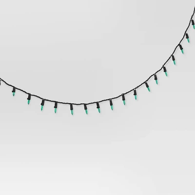 100ct LED Halloween Indoor Outdoor Miniature String Lights Neon Green/Black - Hyde And EEK! Boutique™ 2 100ct LED Halloween Indoor Outdoor Miniature String Lights Neon Green/Black - Hyde And EEK! Boutique™ - Image 2