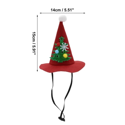 Unique Bargains Halloween Pet Headwear 5.91"x5.51" Red 1 Pc 3 Unique Bargains Halloween Pet Headwear 5.91"x5.51" Red 1 Pc - Image 3