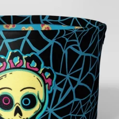 7.5" Boo Skull Halloween Trick Or Treat Fabric Basket - Hyde And EEK! Boutique™ -Halloween Costume Store GUEST ebeedcdc 5984 44a2 b217 94e126789d7f