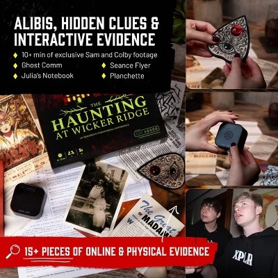 Hunt A Killer X Sam And Colby: The Haunting At Wicker Ridge Board Game 6 Hunt A Killer X Sam And Colby: The Haunting At Wicker Ridge Board Game - Image 6