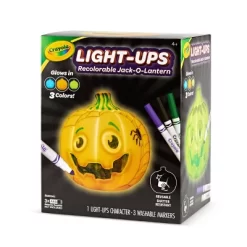 Crayola Light Ups Jack O Lantern: Drawing & Coloring Kit For Kids, Includes Washable Markers, Requires 3 AAA Batteries -Halloween Costume Store GUEST ee18bcba c4a8 4abc aa36 f1a9370fd07d