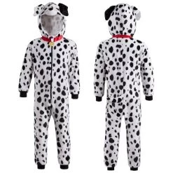 Joyfy Kids Halloween Dalmatian Jumpsuit Pajama , Puppy Jumpsuit For Child Halloween Cosplay Costume Sleepwear-3T -Halloween Costume Store GUEST eee92515 ede2 4fbb a879 58a4b8b74d69