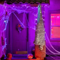 Joyfy 65" Halloween Hanging Cocoon Corpses Props Outdoor, Halloween Decoration Body Prop Corpses Skeleton With Lights&LED Eyes&Sound -Halloween Costume Store GUEST f3b4e8c1 420d 4e4a b967 436d764ea830