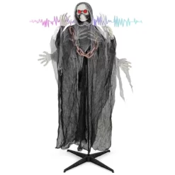 Costway 6.4 FT Standing Grim Reaper Halloween Animatronic Decoration With Light Up Eyes -Halloween Costume Store GUEST f3edcf38 ea23 4a4c 8e74 8174b99d53d7
