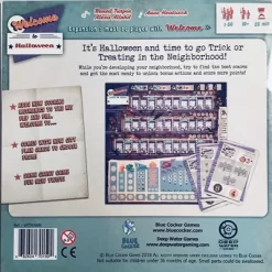 Deep Water Games: Welcome To Halloween Thematic Board Game, Ages 10+