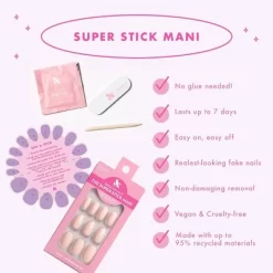 Olive & June Press-On Nails - Bestsellers Pack - Floral Doodle/Swan/Tutu - 96ct/3pk -Halloween Costume Store GUEST f9b5662b 77f1 4ed5 b4d5 ef21f20fb70c