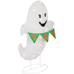 Northlight LED Ghost With "Boo" Banner Halloween Yard Decoration - 25" - Warm White Lights -Halloween Costume Store GUEST fabacb9b 99a1 4868 b286 511b34b67fad