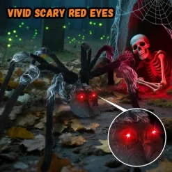 Halloween Spider Decorations, Scary Lifting Shaking Spiders Outside Realistic Fake Hairy Spider Props For Halloween Decorations Indoor Outdoor Yard -Halloween Costume Store GUEST fc2a0793 d0d7 49f0 bcbf 9f8f93e6c6d1