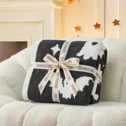 Snuggle Sac Ultra-Soft Halloween Throw Blanket, Seasonal Decorative Blanket 50*60"