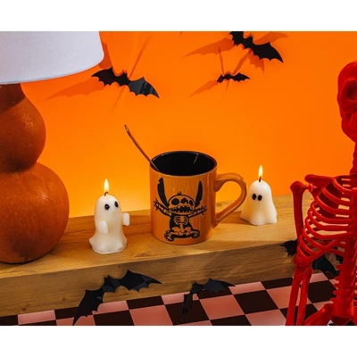 Silver Buffalo Disney Lilo & Stitch Skeleton Wax-Resist Ceramic Pottery Mug | 14 Ounces 4 Silver Buffalo Disney Lilo & Stitch Skeleton Wax-Resist Ceramic Pottery Mug | 14 Ounces - Image 4